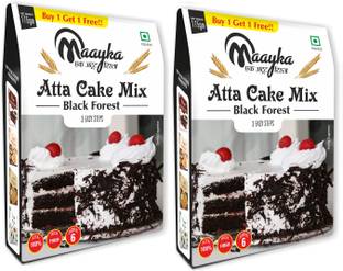 Maayka - Ek Atoot Rishta -Atta-Black Forest Cake Mix 175G+175G 350 g
