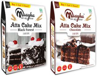 Maayka - Ek Atoot Rishta -Atta-Black Forest Cake Mix & Chocolate Cake Mix 175G+175G 350 g
