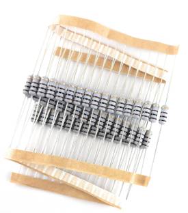 SAMAES 50 pics 100 Ohm 1 Watt 5% Resistors Fixed Resistor
