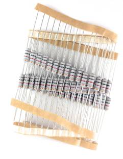 SAMAES 50 pics 1 Kilo Ohm 1 Watt 5% Resistors Fixed Resistor