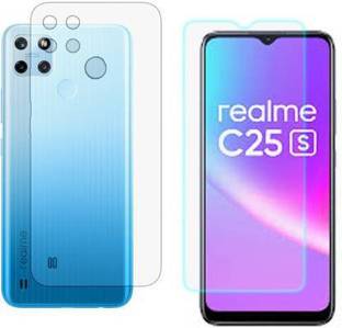 PR SMART Front and Back Tempered Glass for Realme C25Y