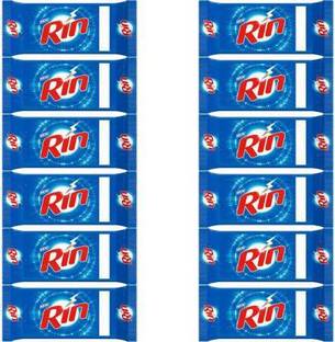 Rin Advance Big Bar Soap (Pack Of 12 ) New 12/250 GM SOAP12 Detergent Bar
