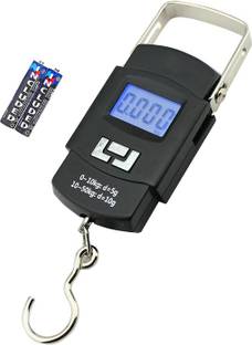 Nubex 10g-50Kg Digital Hanging Luggage Fishing Portable Weight Scale Taraju Tarazu Kata /172/UNu Weighing Scale
