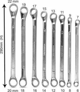 kdr Ring Spanners Double Sided Box End Wrench Ring Spanners Double Sided Box End Wrench Pack of 8 Single Sided T Type Wrench