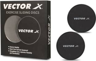 VECTOR X Core Sliders Dual Sided Gliding Disc Total Body Workout Equipment Exercise Ab Exerciser