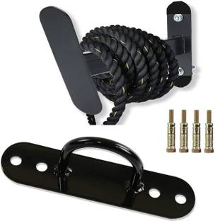 HASHTAG FITNESS Wall Mount Anchor Bracket for Suspension Straps, Battle Rope Anchor Ab Exerciser