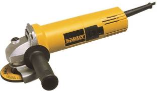 DEWALT DW801 Angle Grinder 4363 Ratings & 54 Reviews Arbor Size: M10 Maximum Speed: 10000 rpm Cordless: No Wheel Diameter: 110 mm one year warranty for armature ₹3,650 ₹4,790 23% off Free delivery