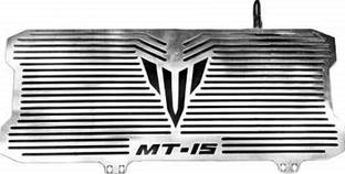 OBEROI'S TRADERS Premium Stainless Steel Radiator Guard Protector Grill for MT15. Bike Crash Guard