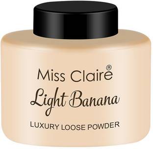 Miss Claire Luxury Loose Powder - Light Banana Compact