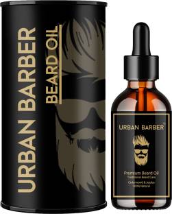 Urban Barber Premium 100% Natural Beard Growth Oil - (Cedarwood and Jojoba) Hair Oil (30 ml) - No SLS, No Paraben Hair Oil