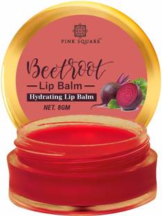 Pink Square 100% Natural Lip Care Product With Strawberry Lip Scrub 8gm Strawberry