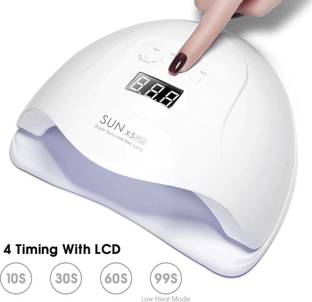 FStyler 36LED UV Nail Gel Dryer Lamp For Manicure 54W Dual Power LED Nail Dryer Lamp for Curing All Gel Polish Drying with Auto Sensor and 4 Mode Timer Button (Salon Quality) Nail Polish Dryer