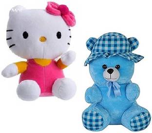 MPR ENTERPRISES Soft toy for Kids Playing teddy Bear in size Of 30 Cm long, Set of 2  - 28 cm