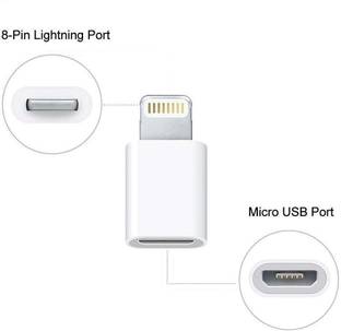 99Gems MICRO USB TO LIGHTNING CHARGING ADAPTER Wire Connector
