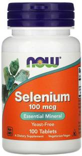 Now Foods Selenium, 100 mcg, 100 Tablets