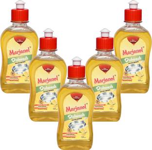 MARJANOL Dish Washing Concentrated Gel (Pack Of 5, 250ML Each) Dish Cleaning Gel