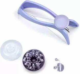 Top Select Eyebrow Face and Body Hair Threading and Removal System Tweezers for eyebrows, threading tool, threading machine for women, threading epilators for women (Purple) Eyebrow Thread