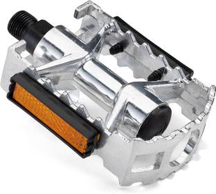 2fortheroad 50009 Bicycle Cycle Cycling SILVER Alloy Pedals 9/16" MTB Road Lightweight 340gms Pedal