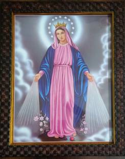 FRAMTASTIC Mary Matha Religious Frame