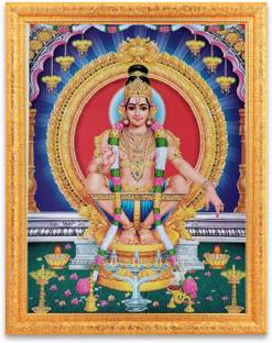 BM Traders Sabarimala AyyappaN Swamy Religious Frame
