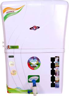 aqua nerio Nerio Unique + White 12 L RO + UV + Minerals + Alkaline Water Purifier