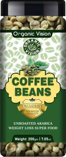 Organic Vision Unroasted Green Coffee Beans For Weight Loss Coffee Beans