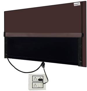 wellhome decor Furnishing 42 Inch led/lcd tv cover (All models) for 42 inch plain  - stylish LED/LCD tv cover coffee 42 inch