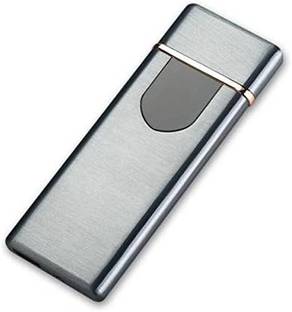 ENMORA 61 | 29 _Electronic Touch Sensor Metal Lighter USB Rechargeable Windproof Flameless Lighter For Smoking Pocket Lighter