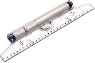 Qatalitic Roller Scales, Rolling Ruler 30 cm, with free storage box Ruler