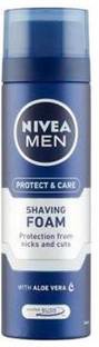 NIVEA PROTECT & CARE SHAVING FOAM IMPORTED