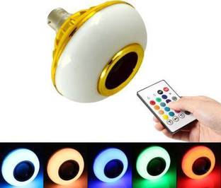 SAGEPL Smart B22 12 Watt LED RGB Bluetooth Music Light Bulb Lamp Speaker Wireless Smart Bulb
