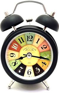 Art N Soul Analog Black Clock