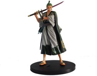 WHITE POPCORN One Piece Anime Roronoa Zoro- B Action Figure
