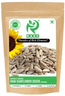 RASC RASC RAW SUNFLOWER SEEDS (DEHULLED), Pack of 1 (200g) Sunflower Seeds