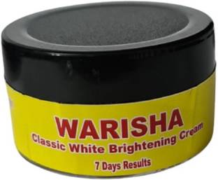 WARISHA Classic white skin whitening brightening cream new big pack 7 days guaranteed result