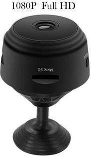 SIOVS Mini WiFi Spy IP Hidden Wireless 1080p Full HD Ready CCTV Security with Motion Detection/Night Vision Built-in Battery Supports 64GB SD Card Security Camera