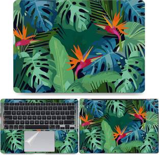 dzazner Fullbody 4 in 1 Precision Cut Laptop Skin Wrap (Top, Bottom, Around Keyboard, Trackpad Protect...