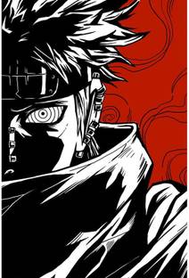 pain at hidden rain naruto wall poster redcloud paper print animation cartoons posters in india buy art film design movie music nature and educational paintings wallpapers at flipkart com