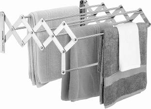 TOSHIRO Stainless steel Wall Cloth Dryer Stand Stainless Steel Wall Shelf
