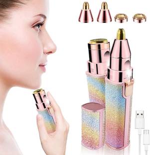 Deoxys Eyebrow Razor, Facial Hair Remover, Eyebrow Trimmer, Hair Removal Device Women Trimmer 70 min  Runtime 2 Length Settings