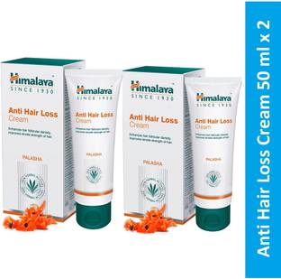 HIMALAYA Anti Hair Loss Cream Palasha improves tensile strength of hair 50 ml X 2