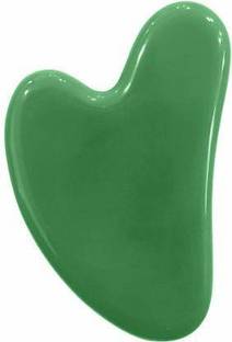 Techpro GUA SHA GREEN 03 Techpro Natural Crystal Stone Massage Green Gua Sha Facial Massage Wand Jade Healing Equipment For Skin Therapy SPA Treatment Massage and Relaxation for Body, Face, Neck Massager