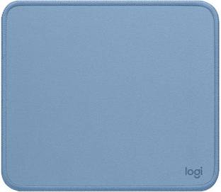 Logitech Mouse Pad Blue Grey Non Slip Base Mousepad