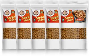 Eat Soya Soya Nuts Masala 200gm (Pack of 5) Veg Nuggets