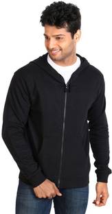 Full Sleeve Solid Men Sweatshirt