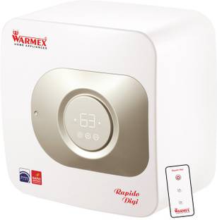 Warmex Home Appliances 2000 Watts IPX4 Waterproof Electric High Pressure Storage RAPIDO DIGI 25 (25Ltr...