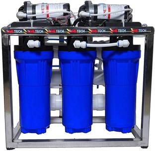OneTech 25 LPH Commercial Water Purifier Plant Double Purification Stainless Steel With TDS Adjuster 2...