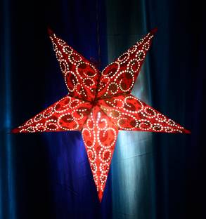 ME&YOU Christmas Hanging Star for Decoration | Beautiful Hanging Star IZ-22 Hanging Star Pack of 1