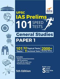 Upsc IAS Prelims 101 Speed Tests for General Studies Paper 1