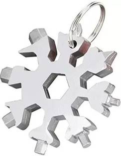 CRAZYGOL 18 in 1 Snowflake Multi-function Tool, bottle opener, portable 18 in 1 Snowflake Multi-function Tool, bottle opener, portable Bottle Opener Set
